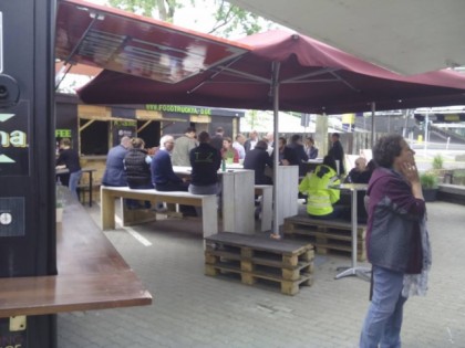 Foto: Foodtruckyard am Vodafonetower